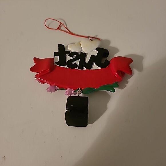 Just Engaged Ornament - Picture 2 of 2